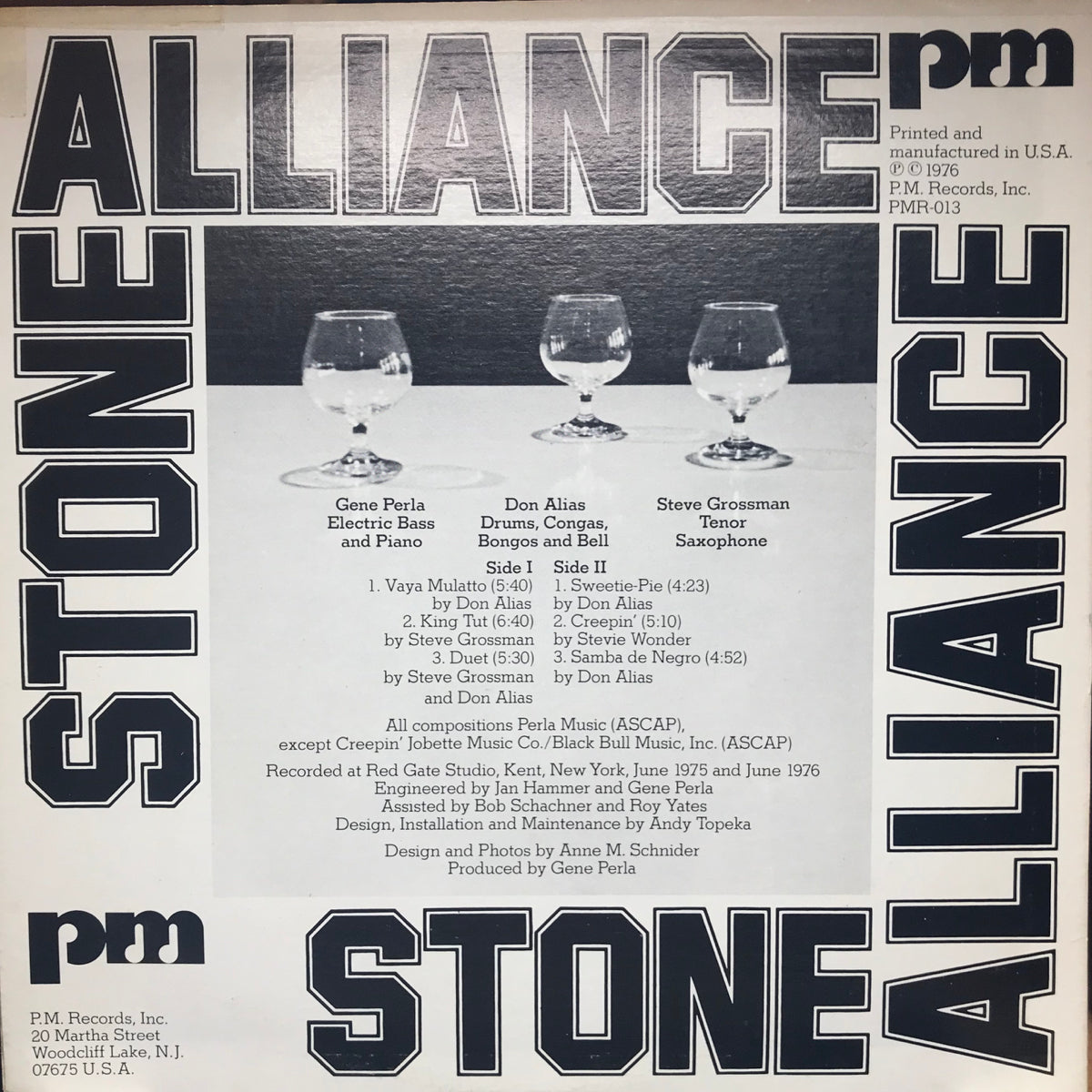 Stone Alliance / Stone Alliance | VINYL7 RECORDS