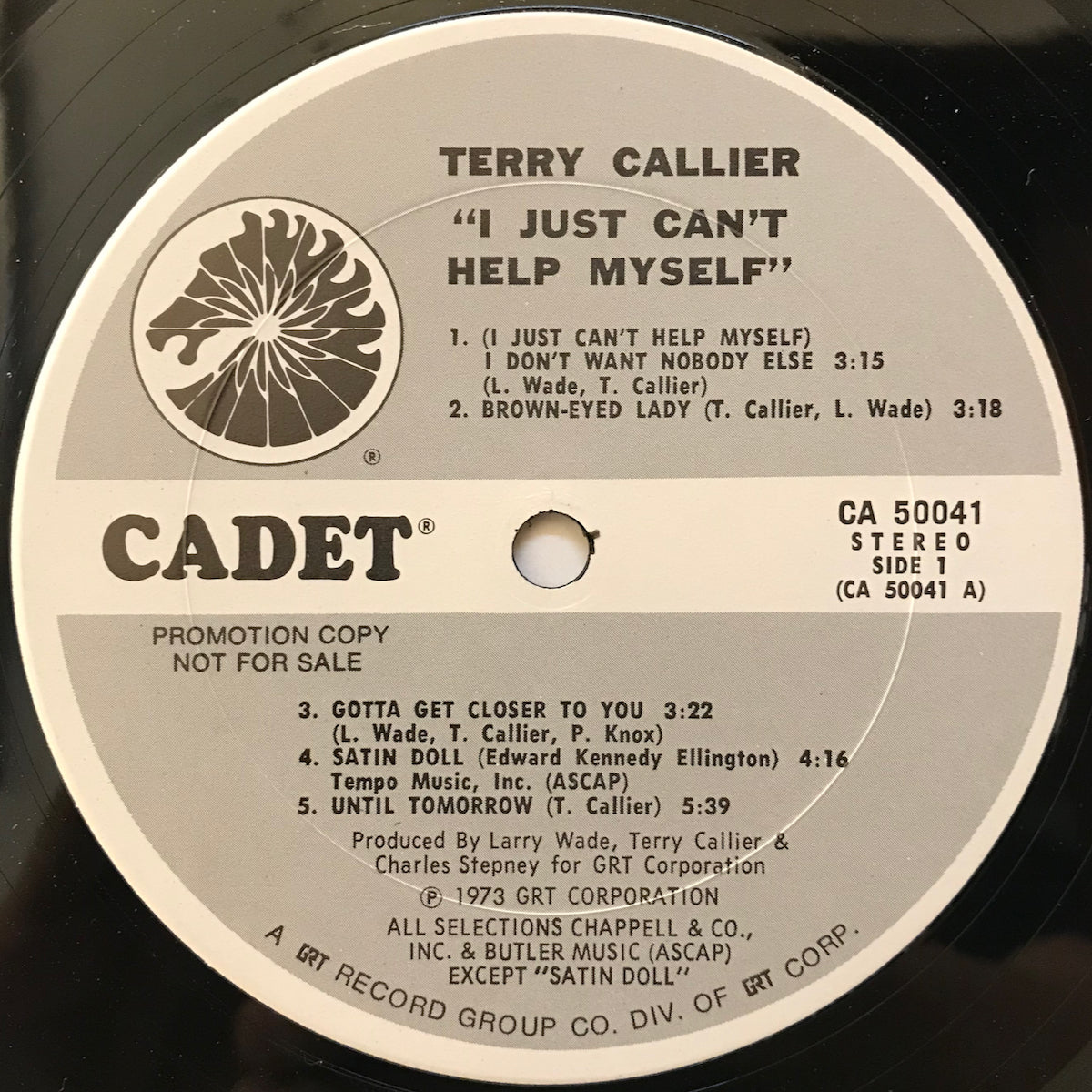TERRY CALLIER I just can’t help myself