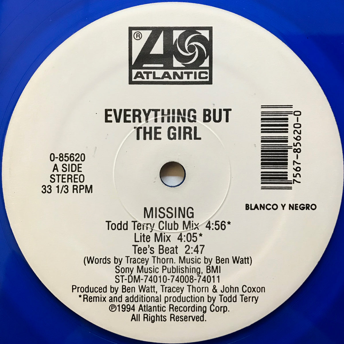 Everything But The Girls / Missing(The Bootleg Mixes!) | VINYL7 