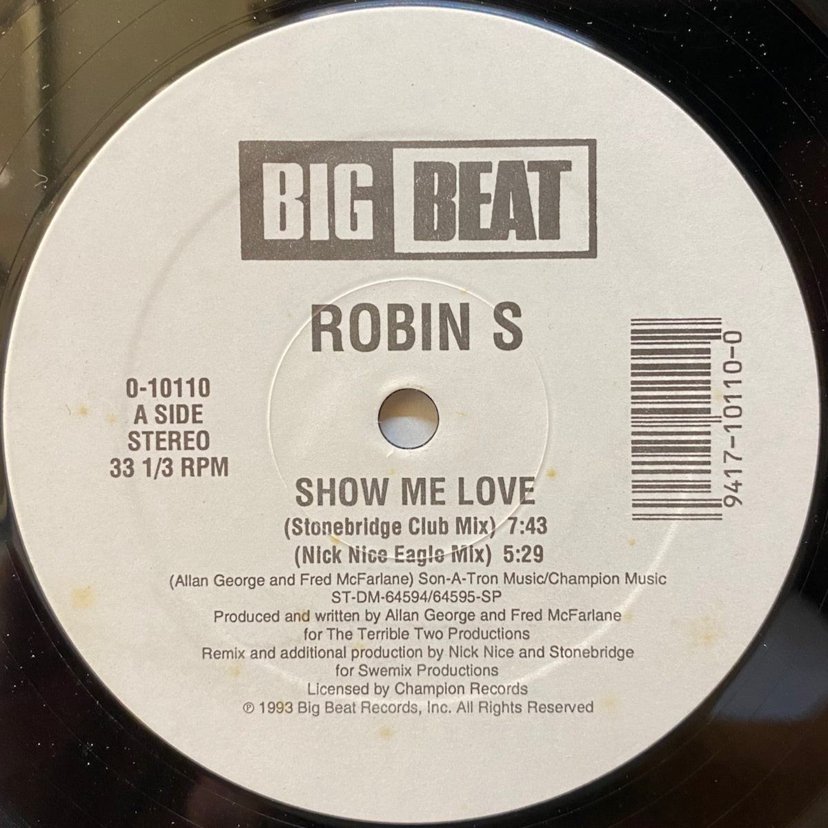 Robin S / Show Me Love | VINYL7 RECORDS