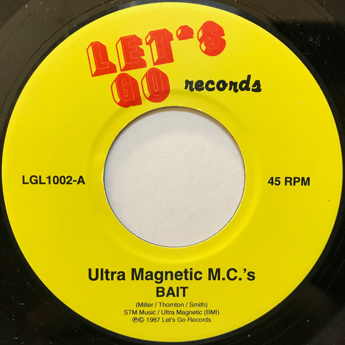 メガレア ULTRAMAGNETIC MC'S / BAIT 7inch Bait - Ultramagnetic MC's | VINYL7 RECORDS