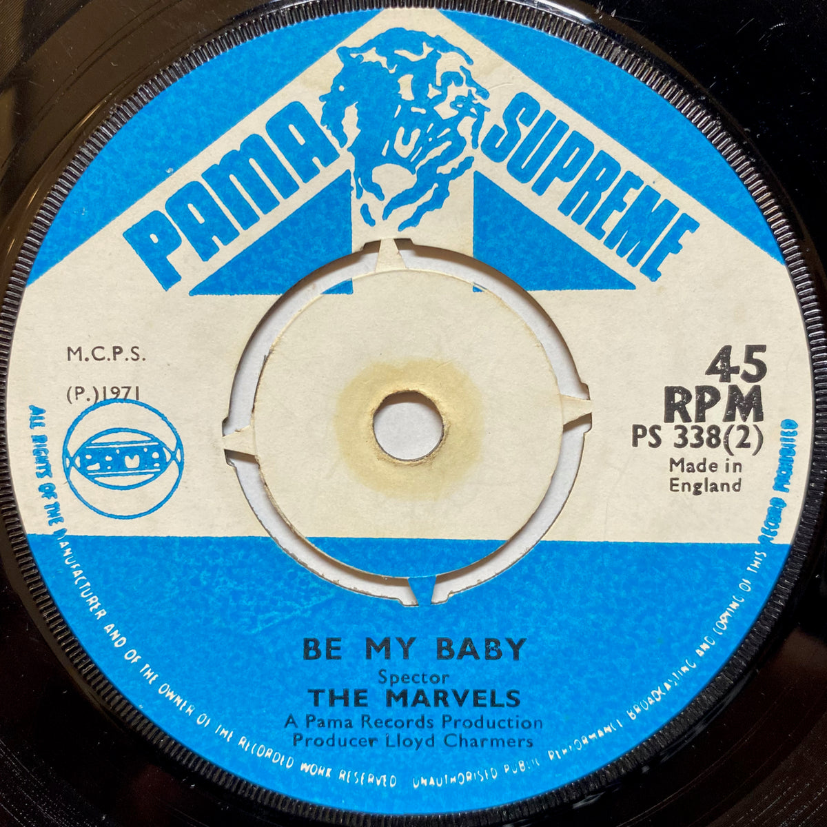 Marvels, The / Rock Steady / Be My Baby | VINYL7 RECORDS