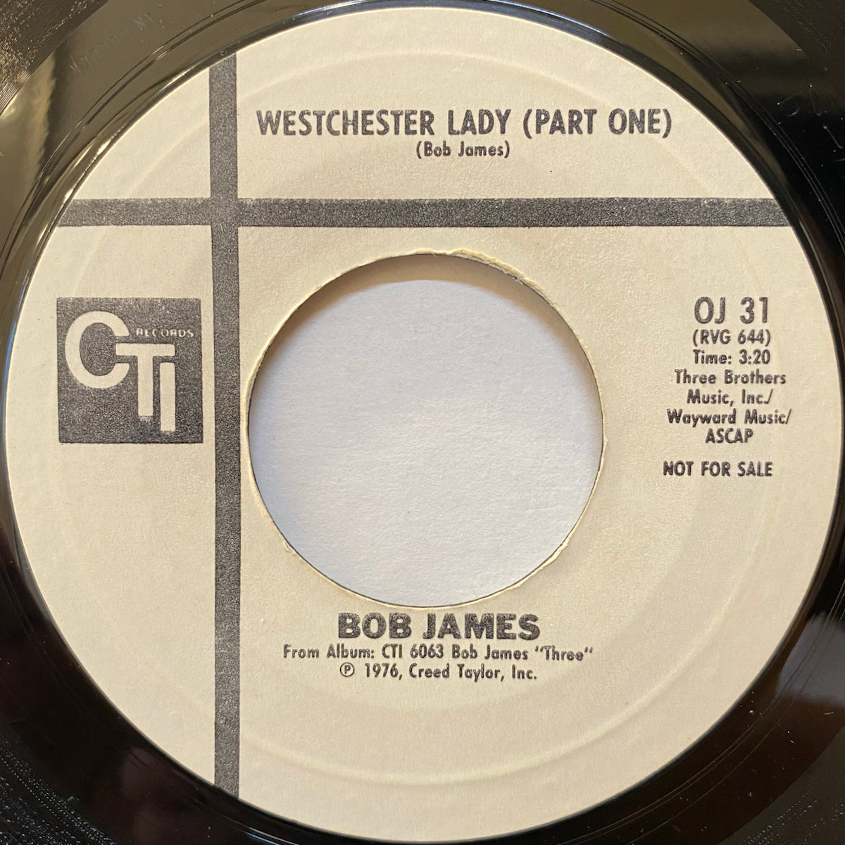 Bob James / Westchester Lady | VINYL7 RECORDS