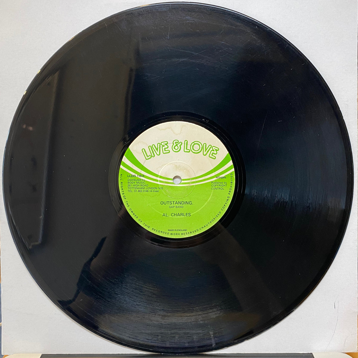 Outstanding - Al. Charles | VINYL7 RECORDS