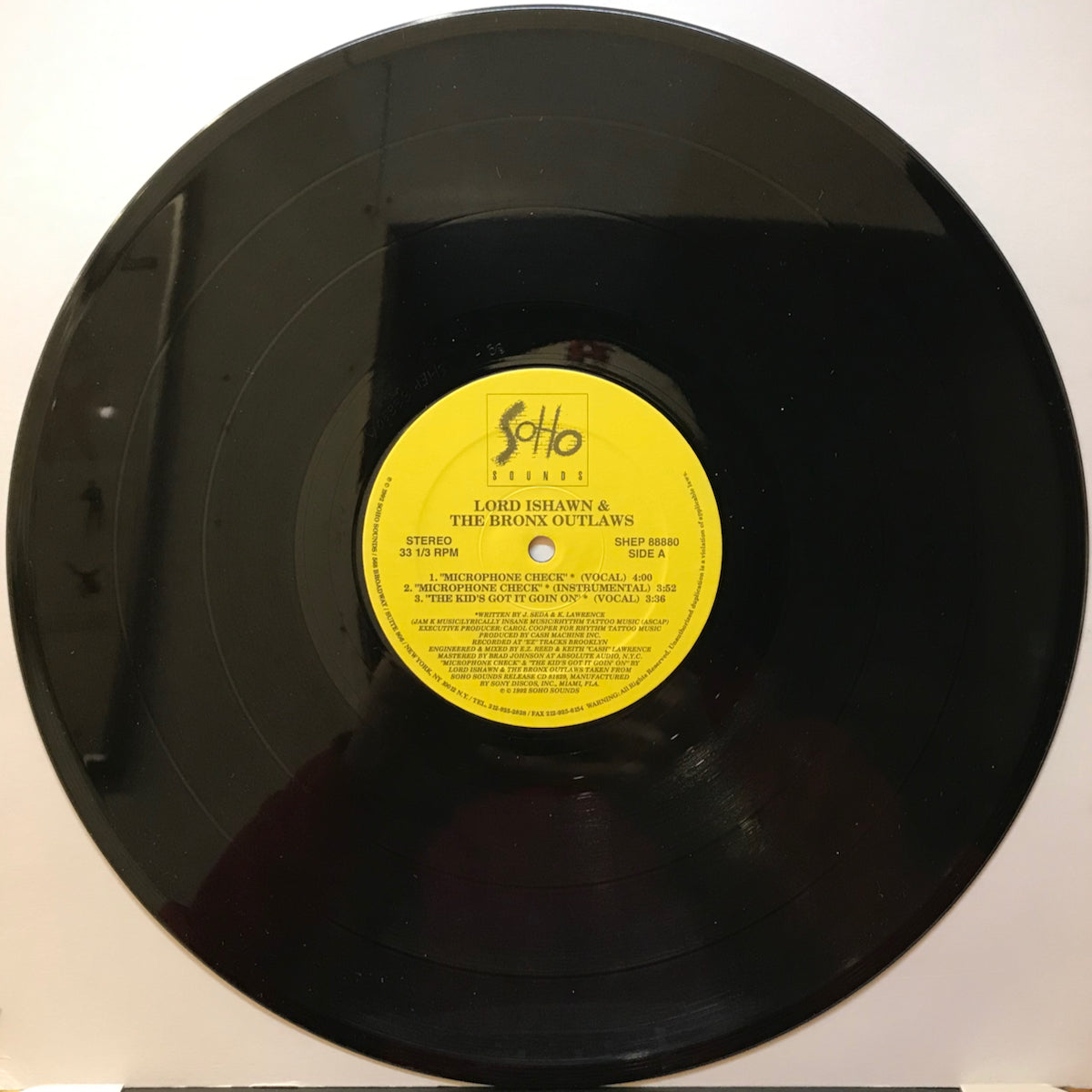 Lord Ishawn And The Bronx Outlaws / M.C. Whiz / Microphone Check 