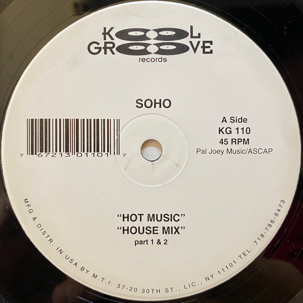 Soho / Hot Music | VINYL7 RECORDS