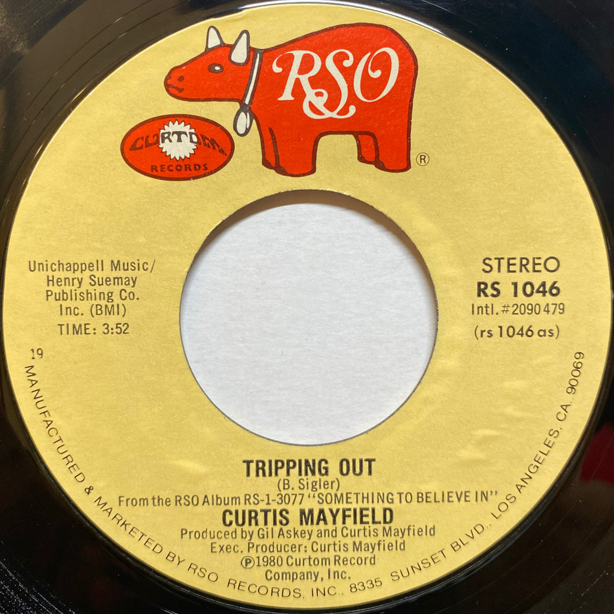 Curtis Mayfield / Tripping Out | VINYL7 RECORDS
