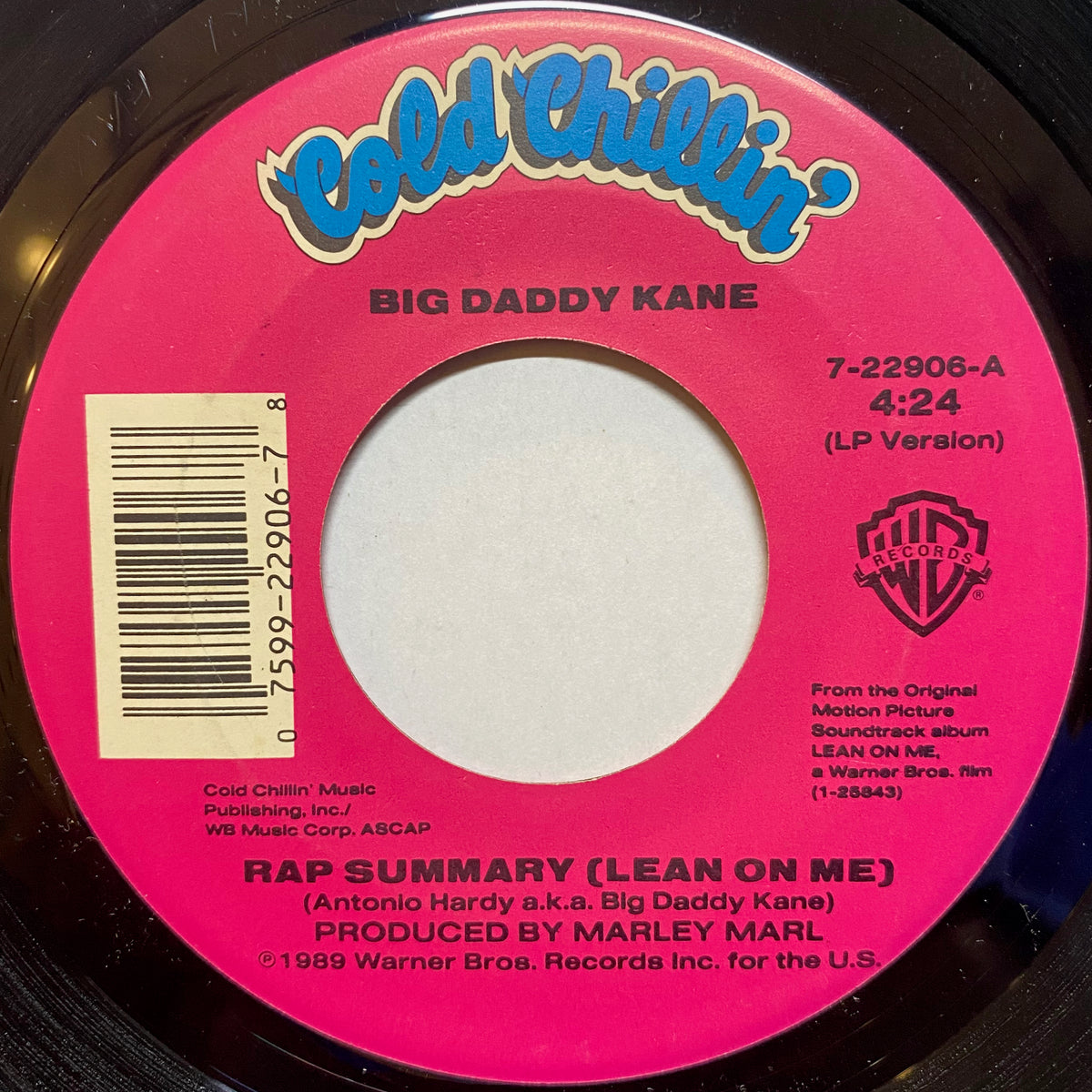 Big Daddy Kane / Rap Summary (Lean On Me) / Long Live The Kane