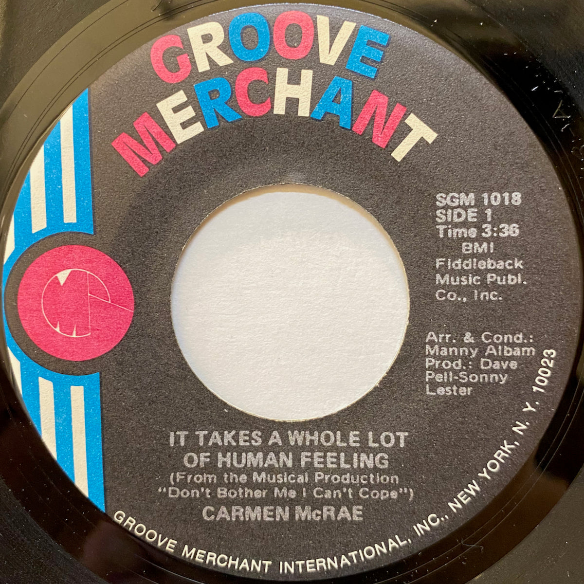 Carmen McRae / It Takes A Whole Lot Of Human Feeling | VINYL7 RECORDS