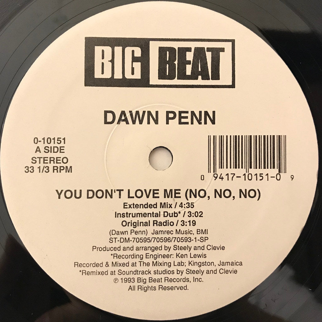 Dawn Penn / You Don't Love Me(No, No, No) | VINYL7 RECORDS