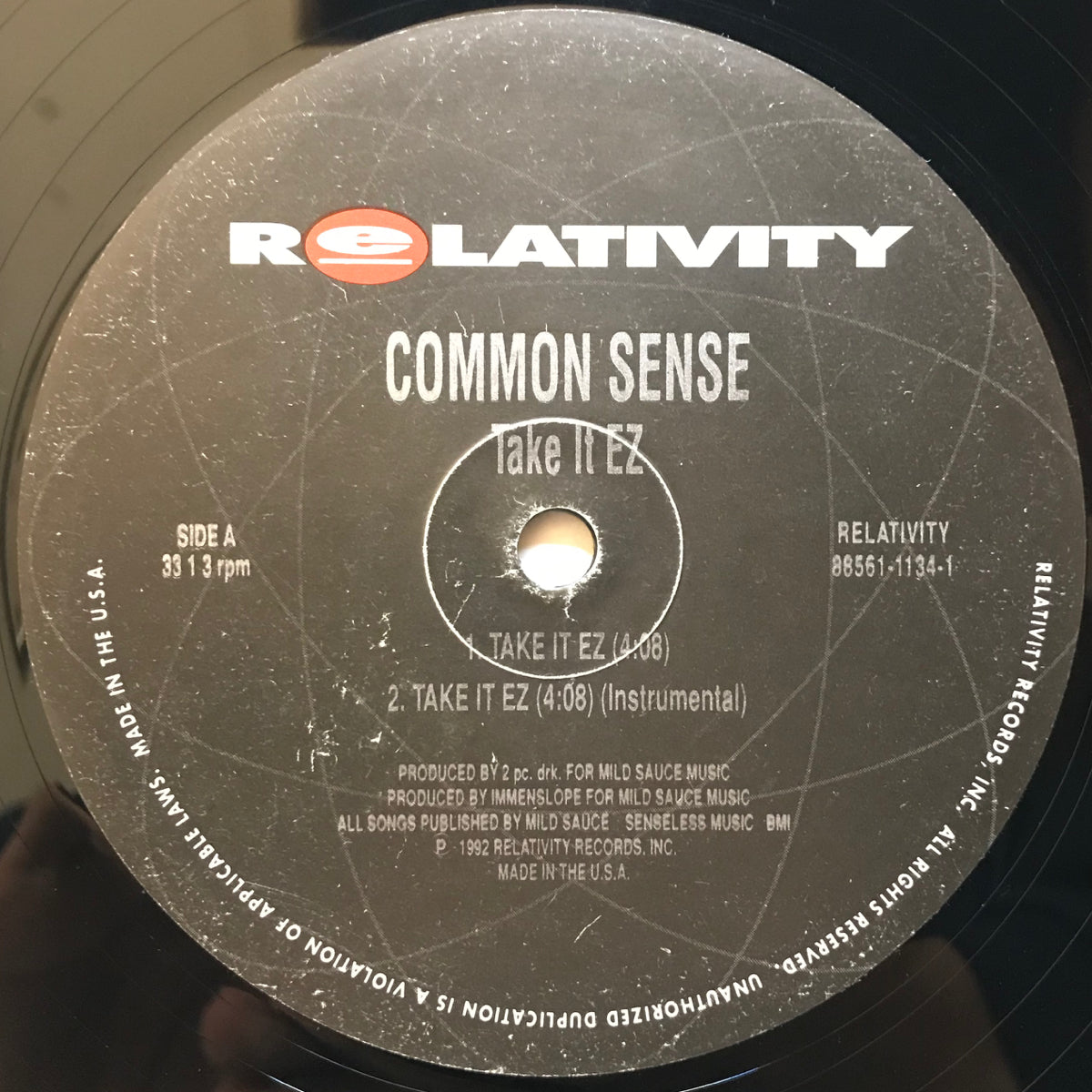 Common Sense / Take It EZ | VINYL7 RECORDS