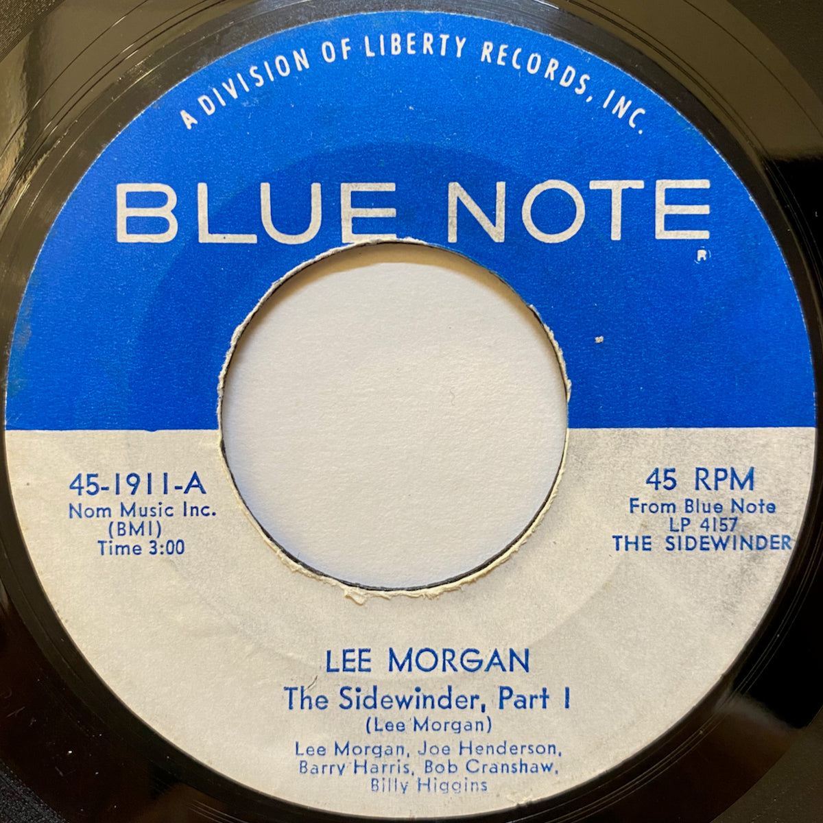 Lee Morgan / The Sidewinder | VINYL7 RECORDS