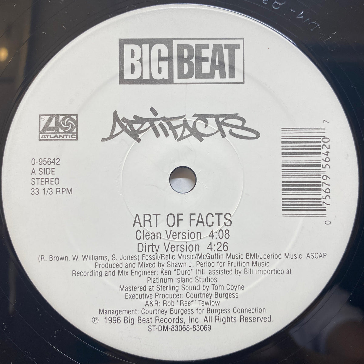 Artifacts / Art Of Facts | VINYL7 RECORDS