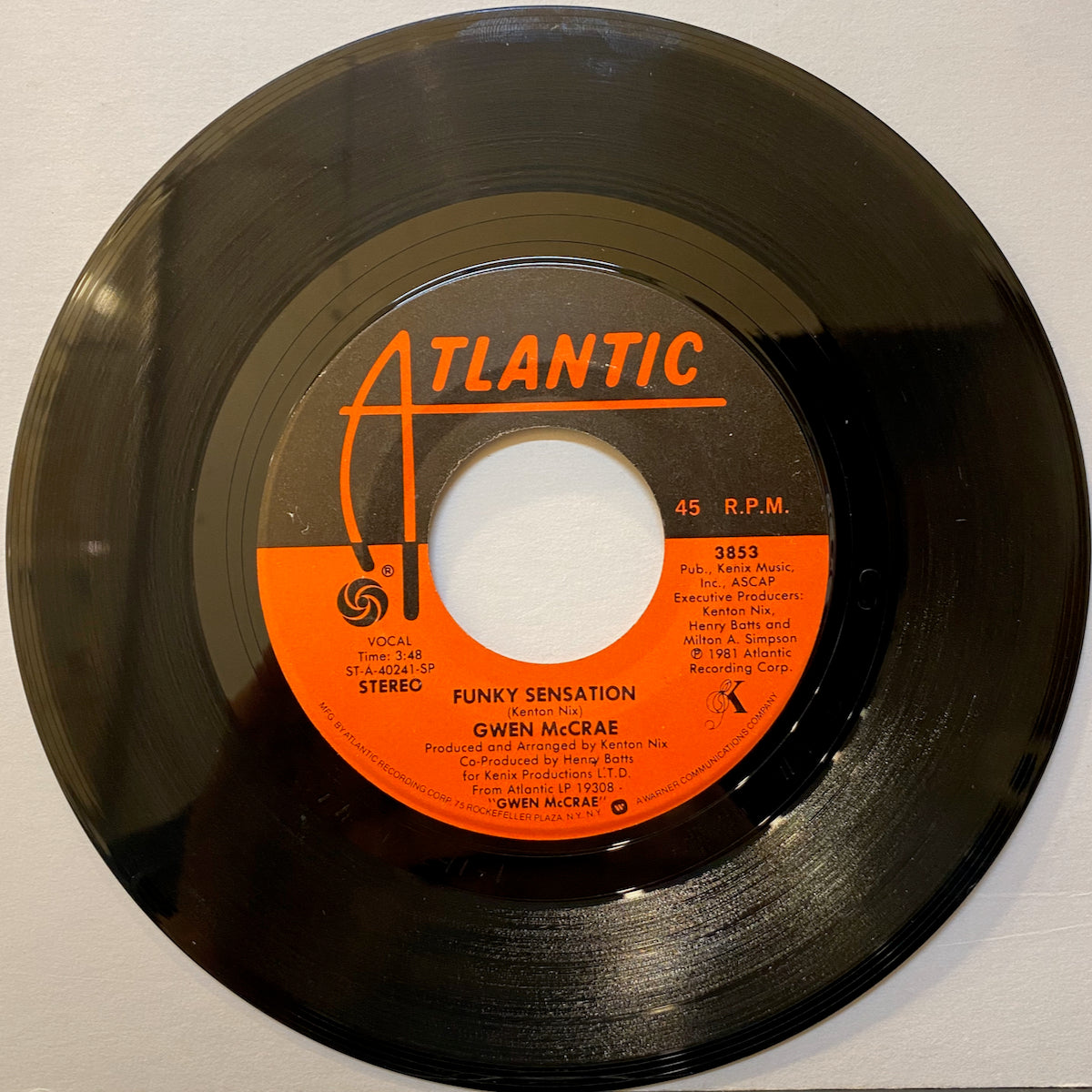 Gwen McCrae / Funky Sensation | VINYL7 RECORDS
