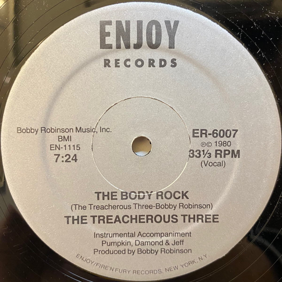 The Treacherous Three - The Body Rock