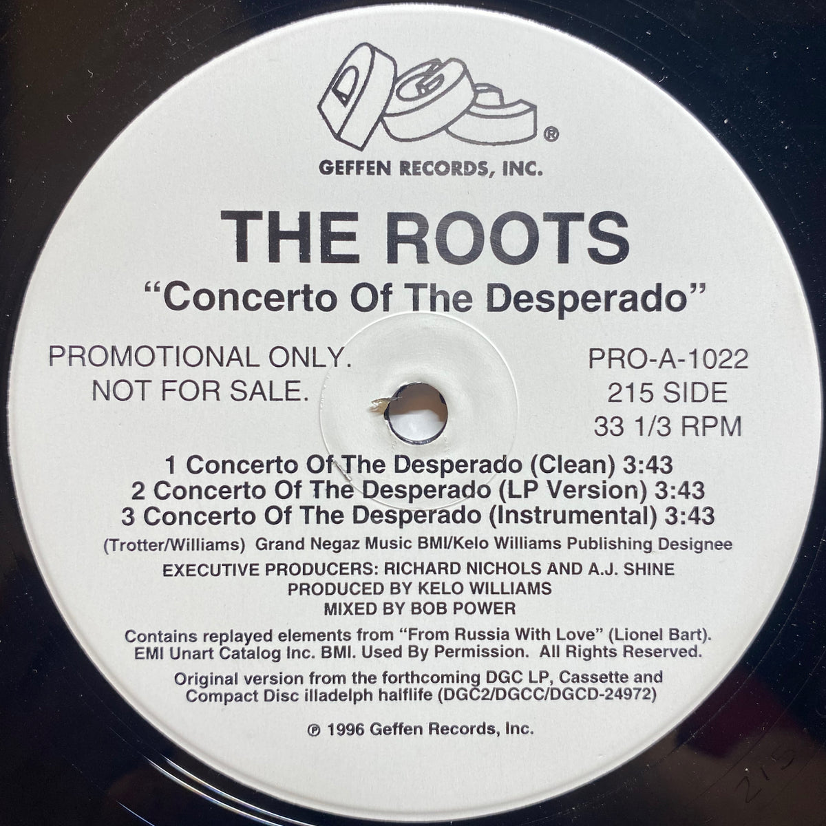 Roots, The / Concerto Of The Desperado / UNIverse At War | VINYL7