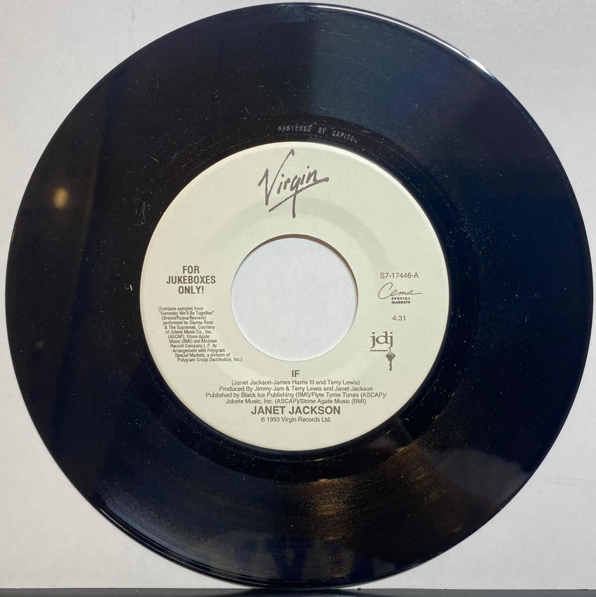 e Jackson　Fameレコード　EP　7インチ【非売品・新品】 e Jackson 7インチレコード Fame Records George Jackson Fameレコード