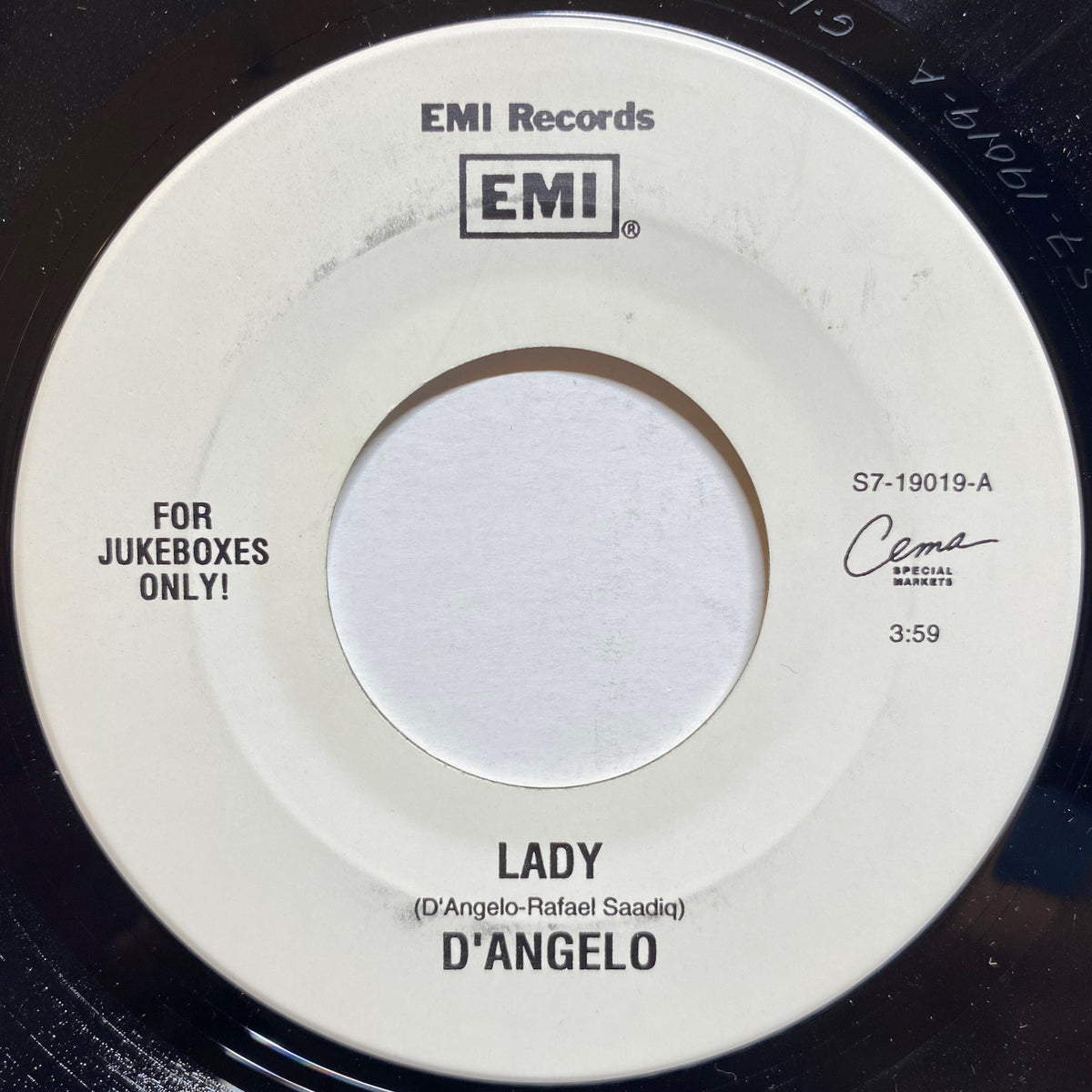 D'Angelo / Lady | VINYL7 RECORDS