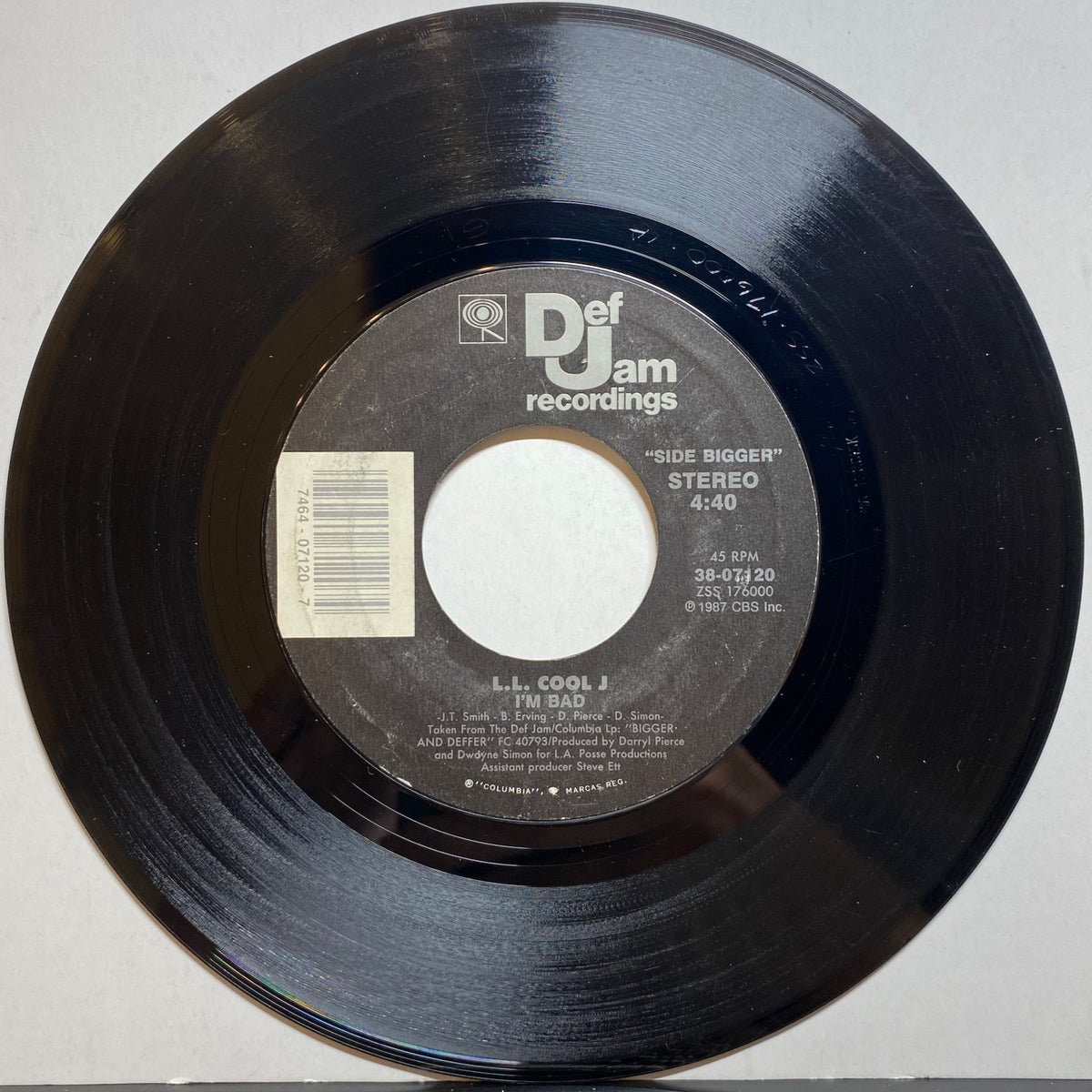 L.L. Cool J / I'm Bad / Get Down | VINYL7 RECORDS