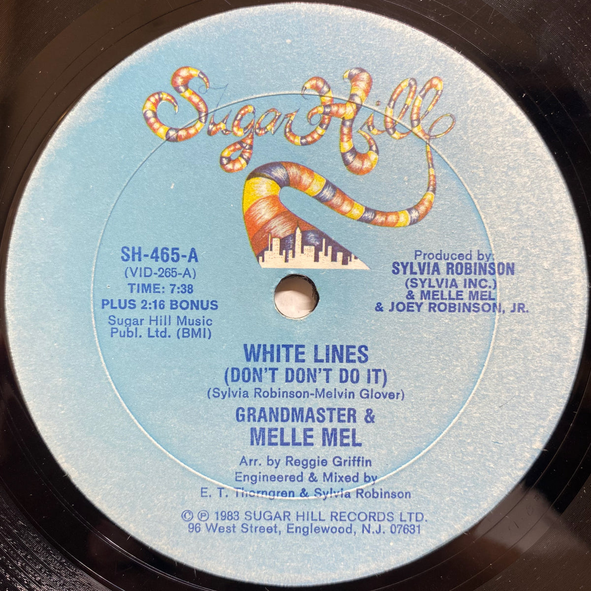 Grandmaster & Melle Mel / White Lines (Don't Don't Do It) / Melle