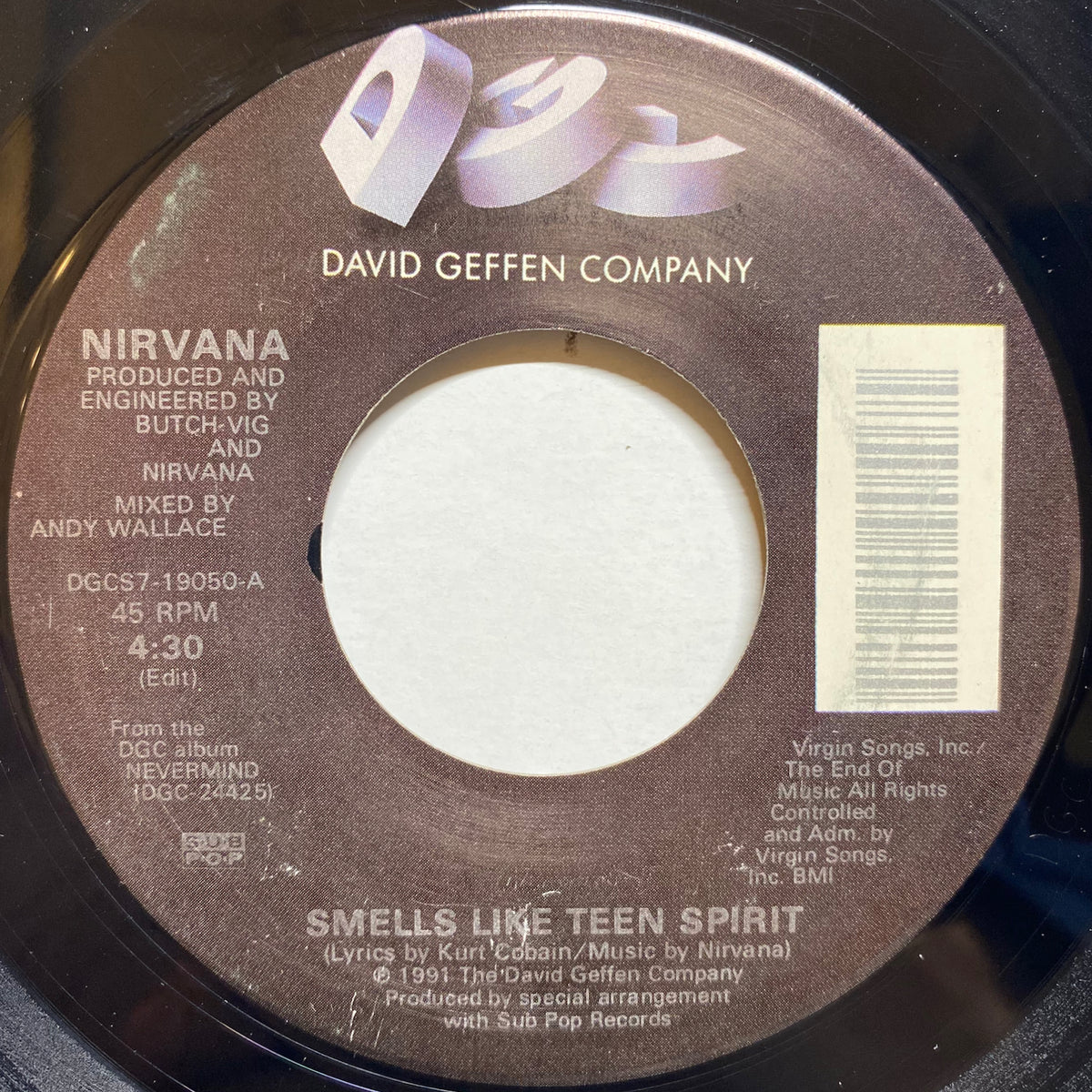 Nirvana / Smells Like Teen Spirit | VINYL7 RECORDS