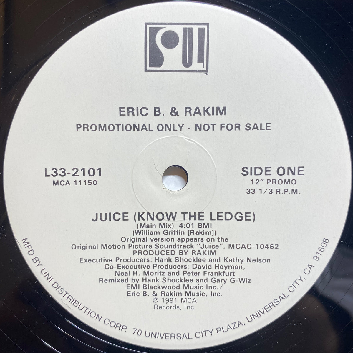Eric B. & Rakim / Juice (Know The Ledge) | VINYL7 RECORDS