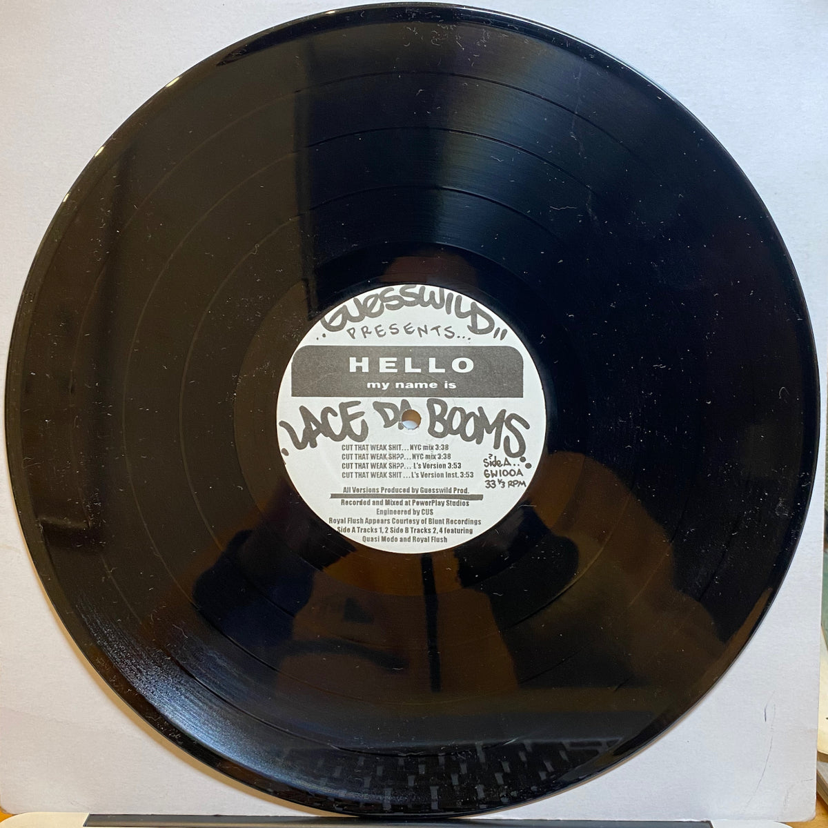 Lace Da Booms &frasl; Cut That Weak Shit &frasl; Ain't No Secret | VINYL7 RECORDS