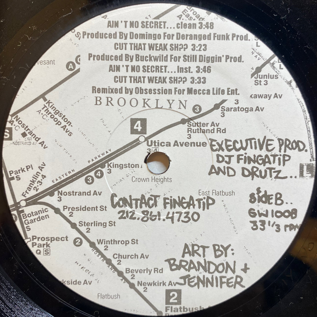 Lace Da Booms / Cut That Weak Shit / Ain't No Secret | VINYL7 RECORDS