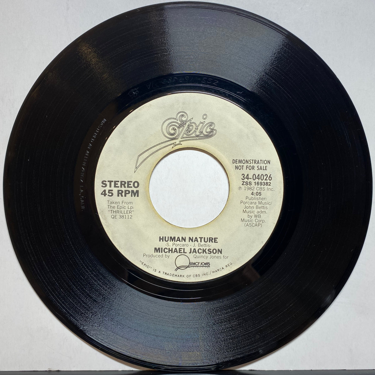 human nature got it goin' on レコード Michael Jackson / Human Nature | VINYL7 RECORDS
