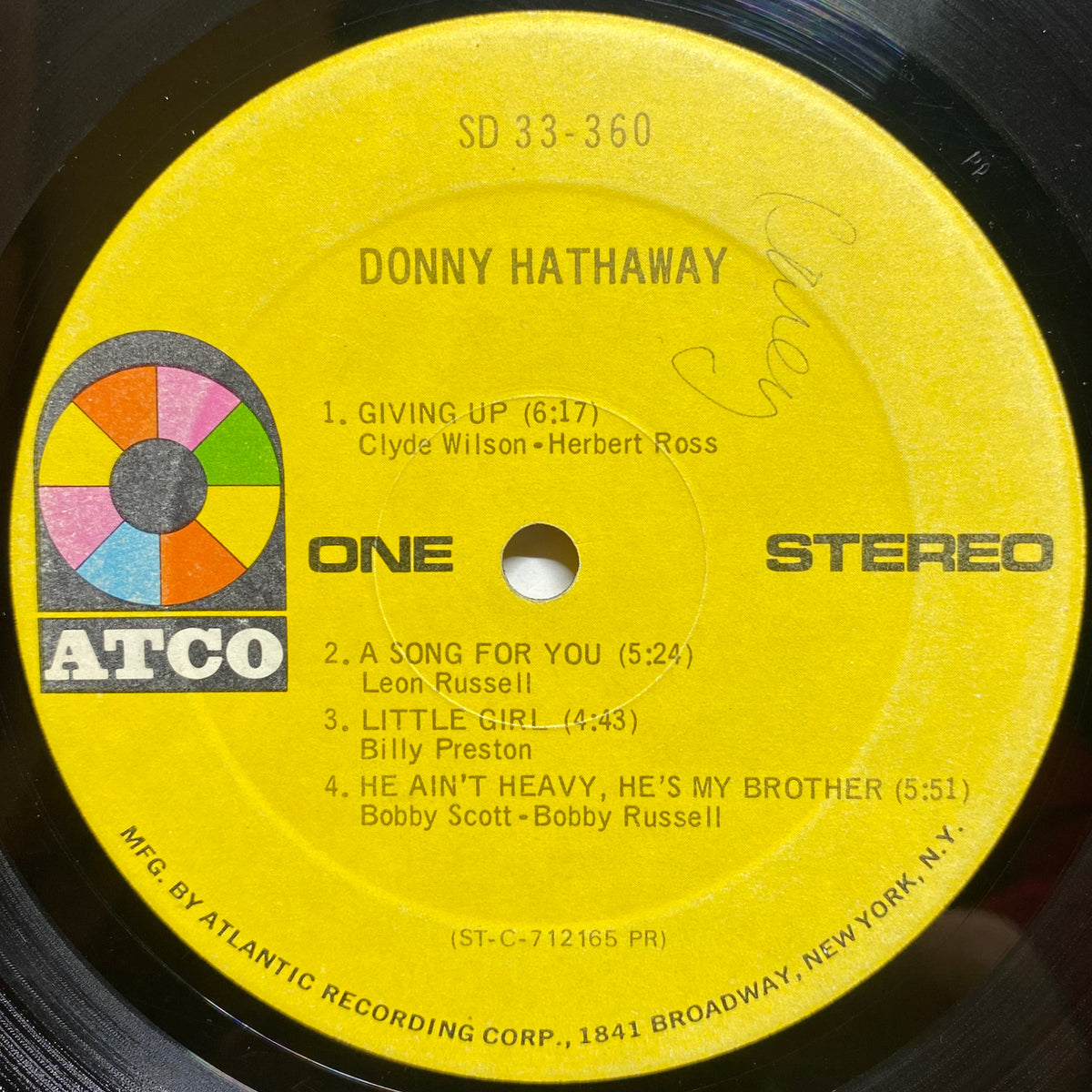 Donny Hathaway / Donny Hathaway | VINYL7 RECORDS