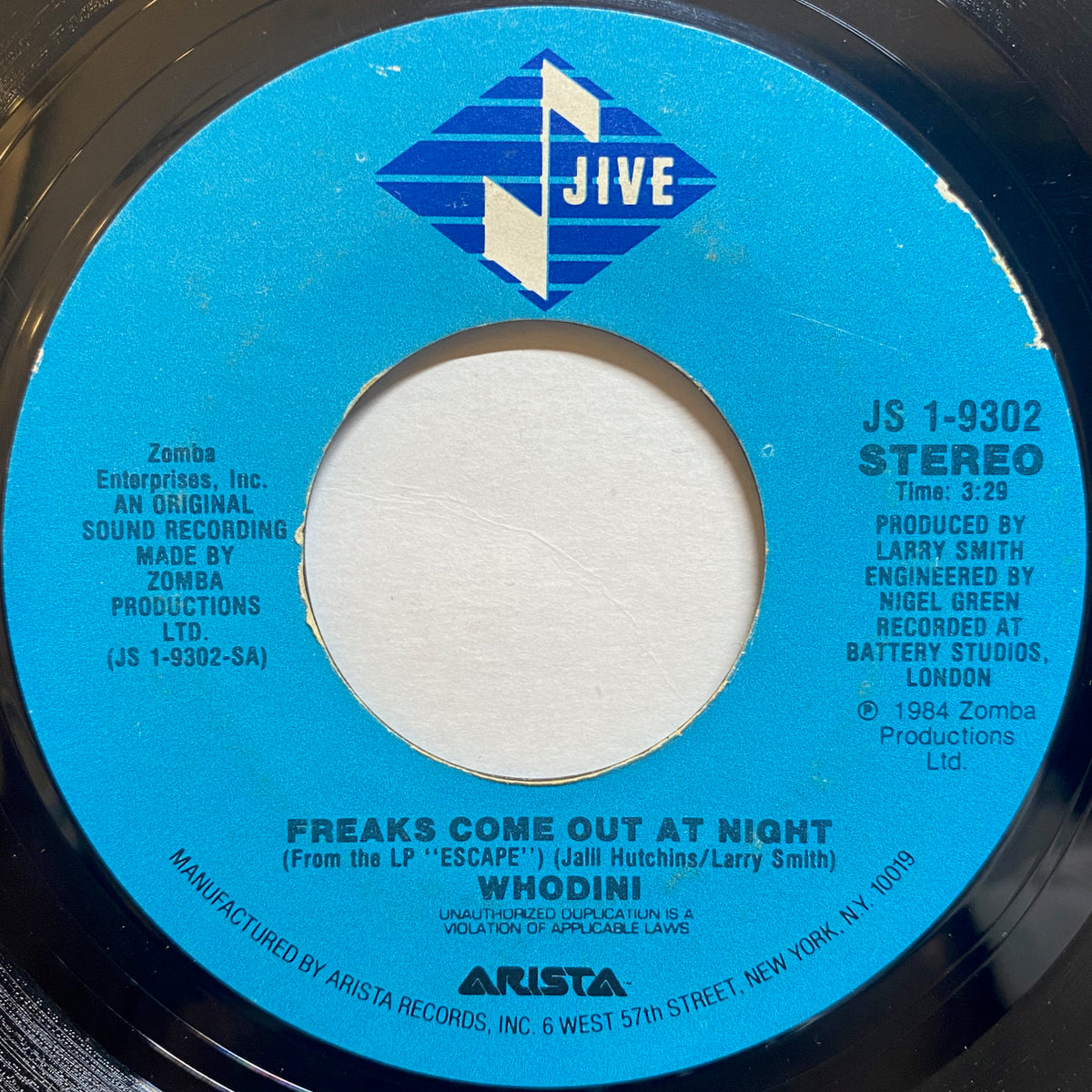 Whodini / Freaks Come Out At Night | VINYL7 RECORDS