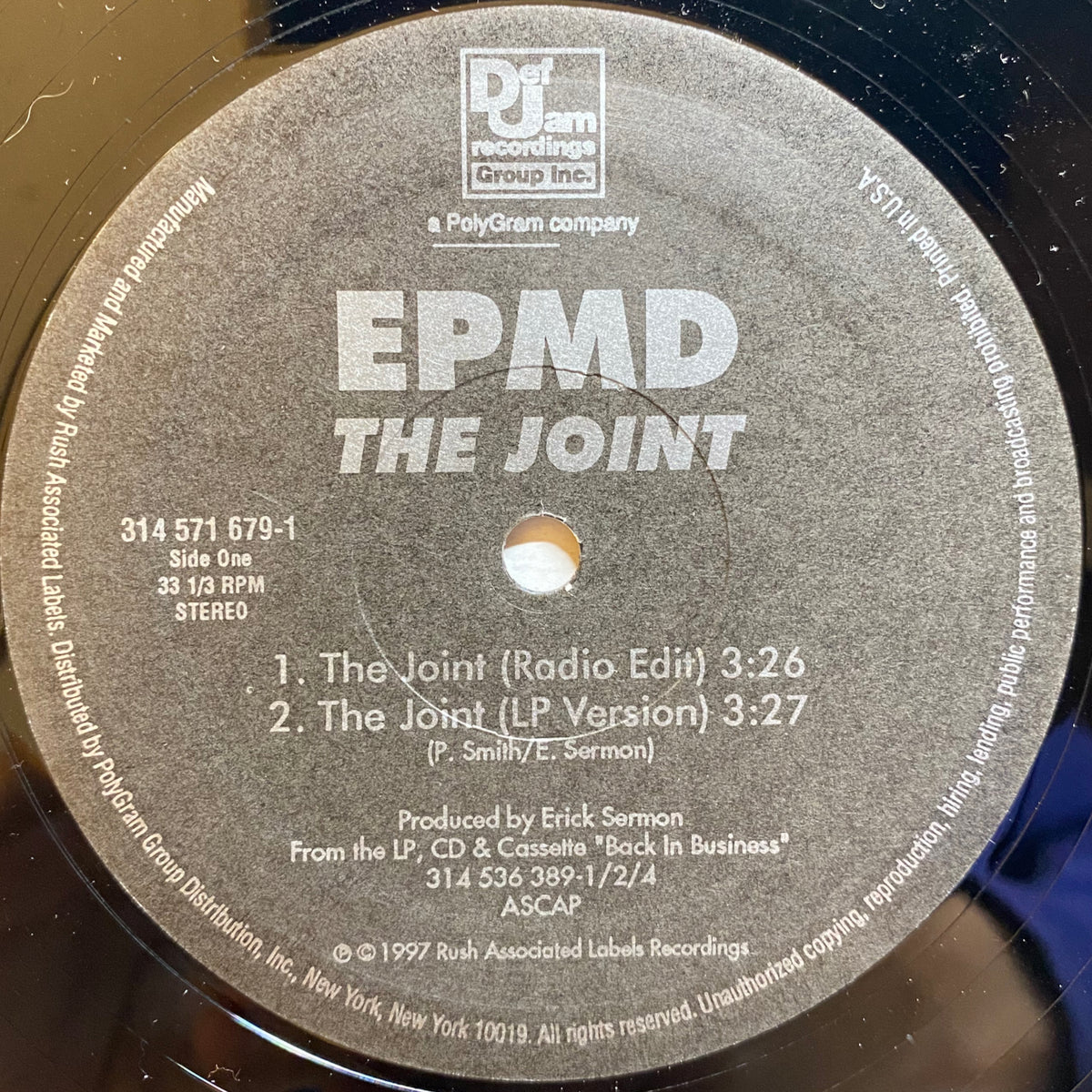 EPMD / The Joint | VINYL7 RECORDS