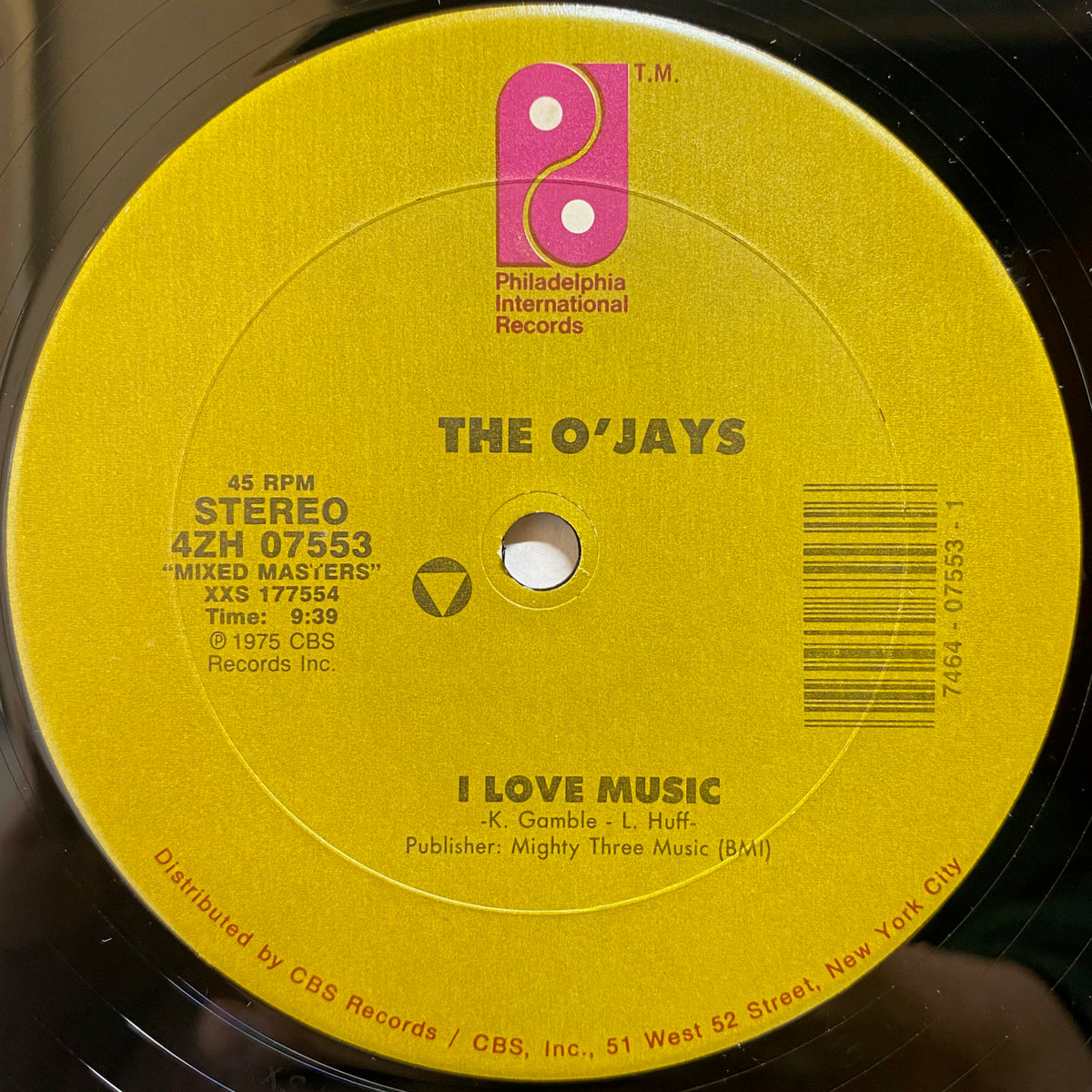 O'Jays, The / I Love Music / Love Train | VINYL7 RECORDS