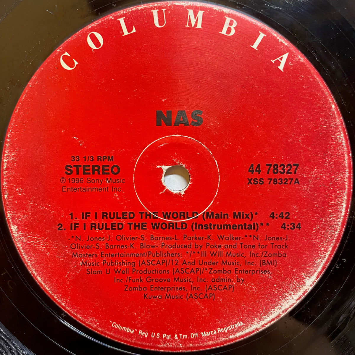 新品未開封USオリジナル盤 Nas If I Ruled The World Nas / If I Ruled The World | VINYL7 RECORDS