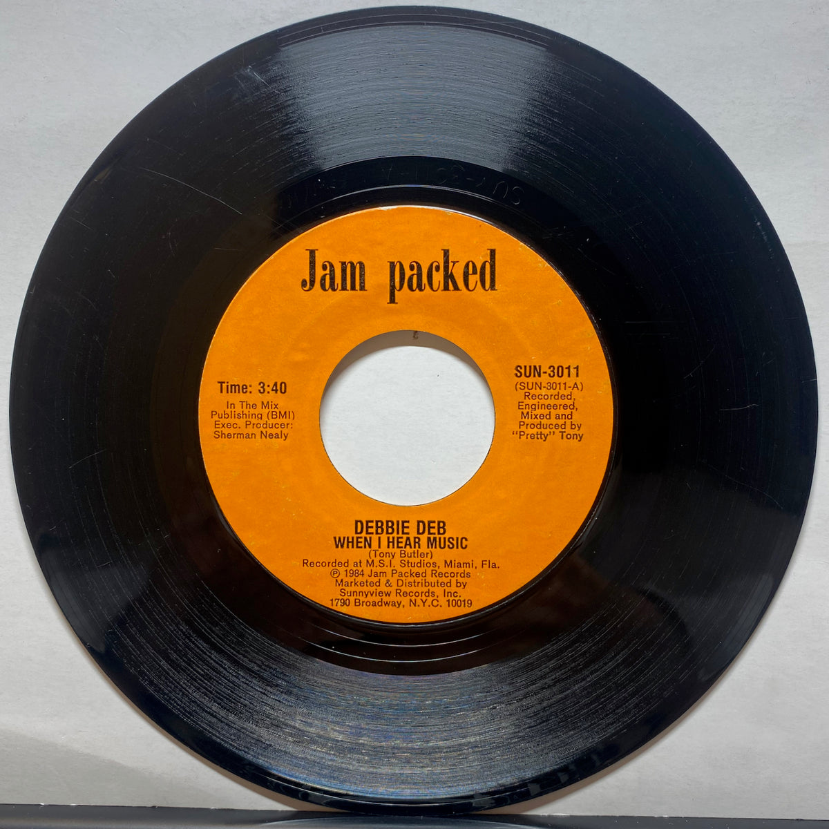 Debbie Deb / When I hear Music | VINYL7 RECORDS