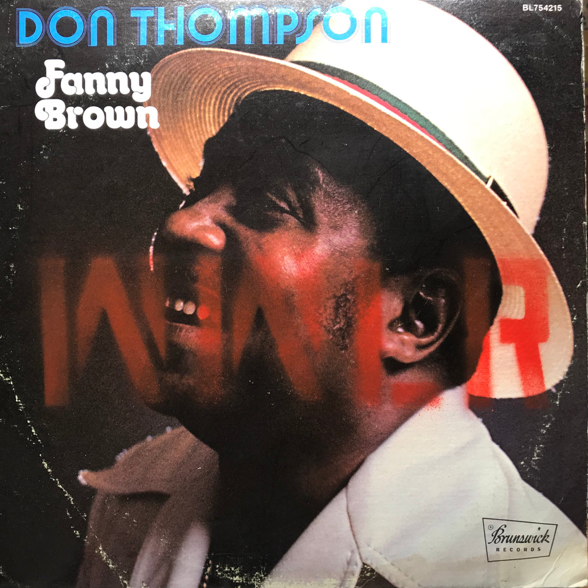 DON THOMPSON FANNY BROWN LP オリジナル盤 Don Thompson – Fanny