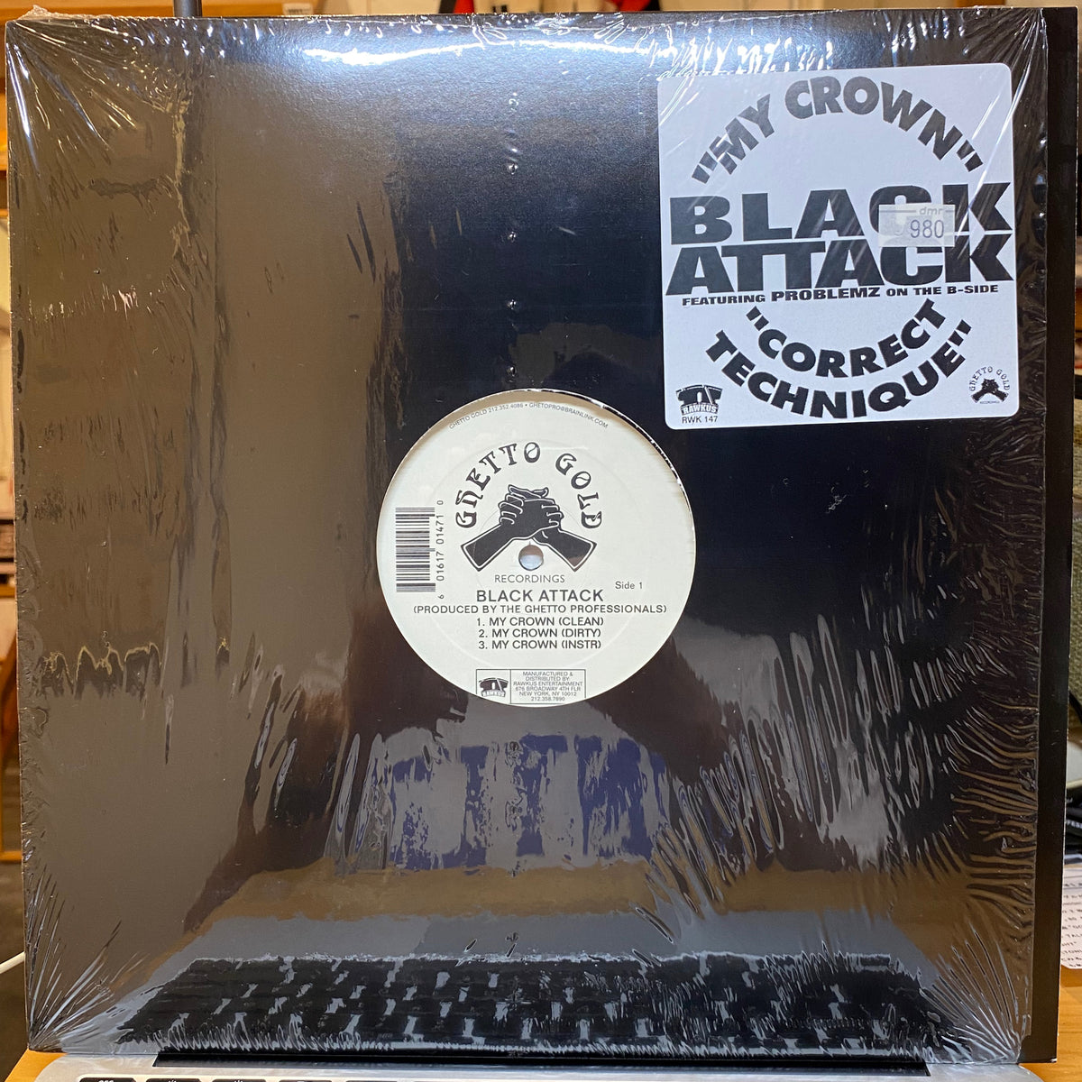 Black Attack / My Crown / Correct Technique | VINYL7 RECORDS