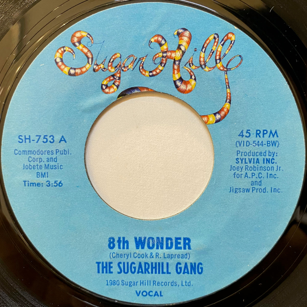 Sugarhill Gang, The / 8th Wonder | VINYL7 RECORDS