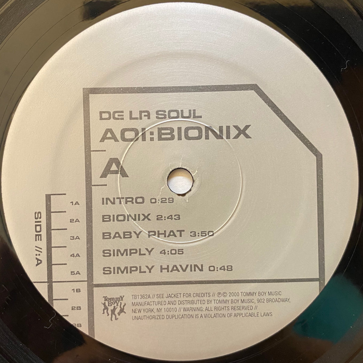 DE LA SOUL AOI:BIONIX 2LP デラソウル - 洋楽