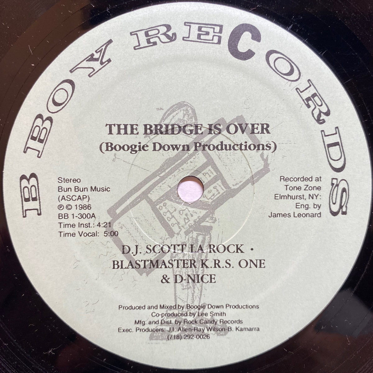 Boogie Down Productions / The Bridge Is Over | VINYL7 RECORDS