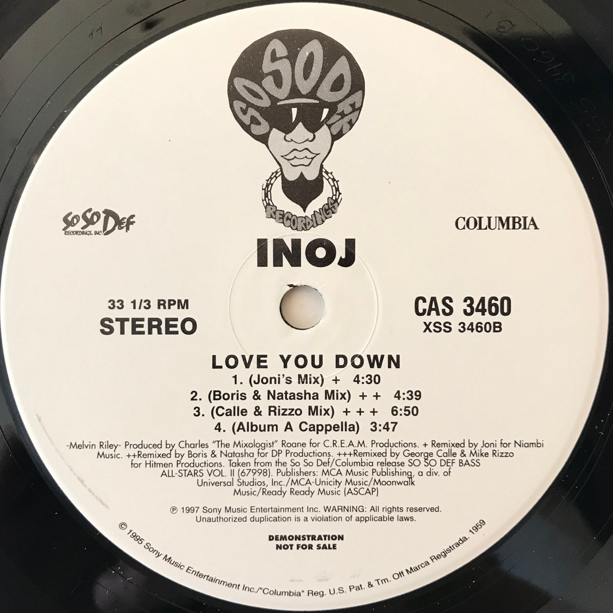 Inoj / Love You Down | VINYL7 RECORDS