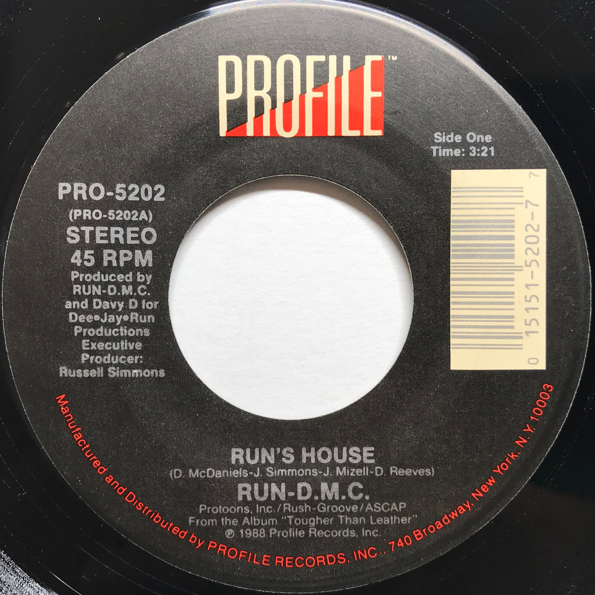 Run-D.M.C. / Run's House | VINYL7 RECORDS