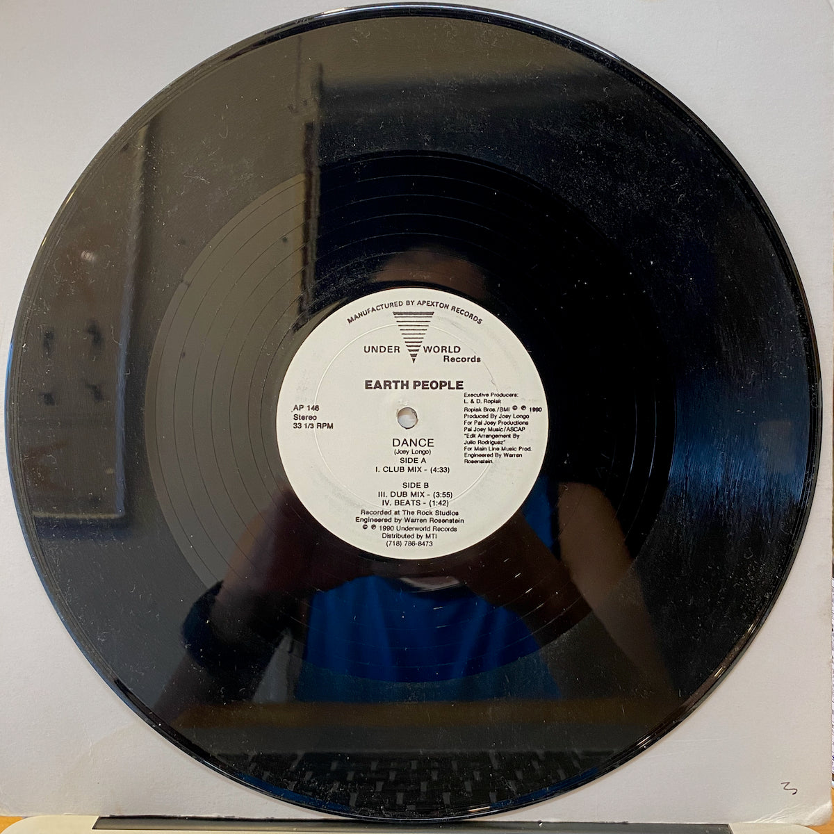 洋楽 Earth People HOT MUSIC / DANCE 7inch Earth People / Dance | VINYL7 RECORDS
