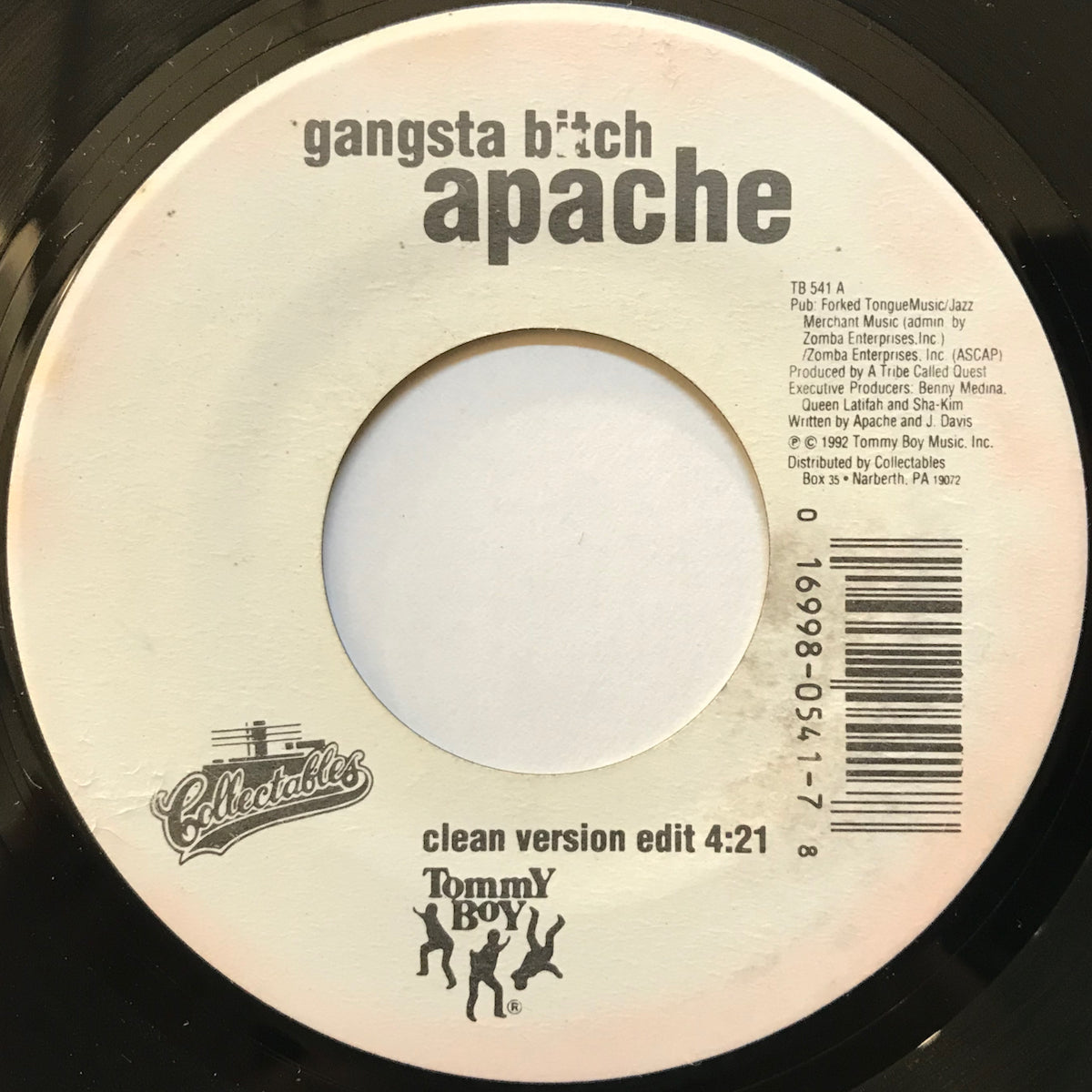 Apache / Gangsta Bitch | VINYL7 RECORDS