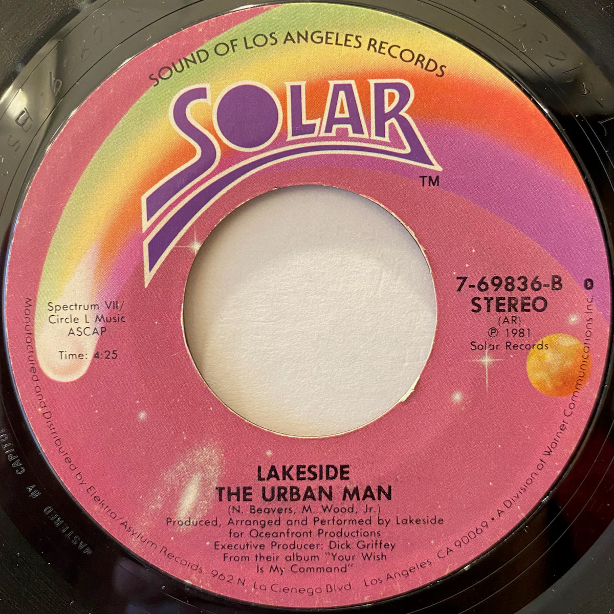 Lakeside / Raid | VINYL7 RECORDS
