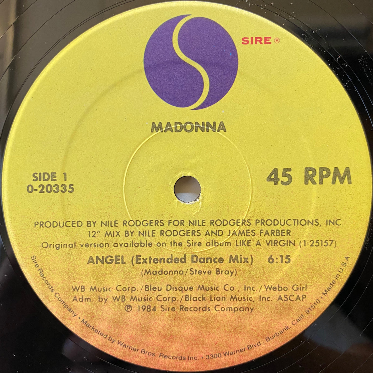 Madonna / Angel / Into The Groove | VINYL7 RECORDS