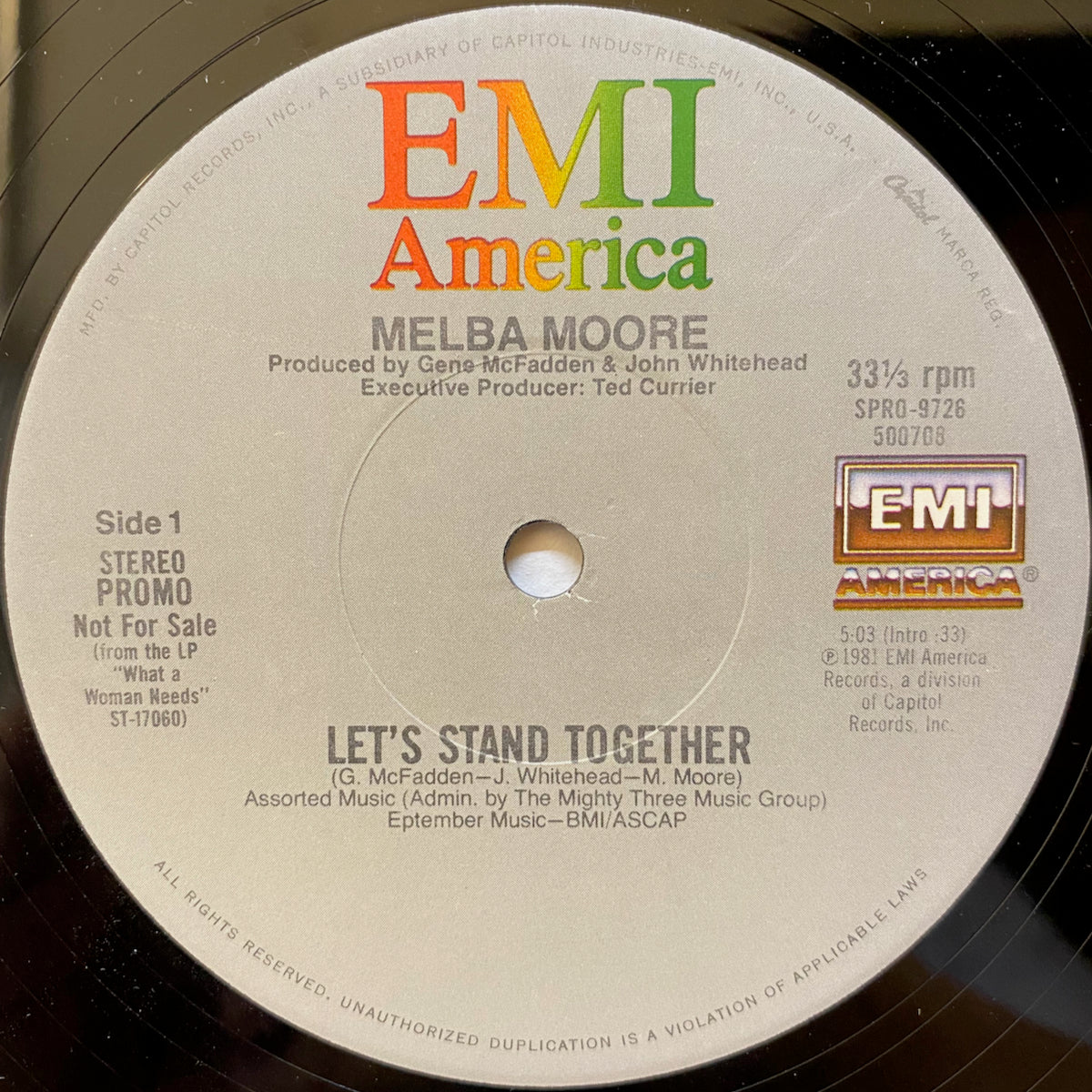 Melba Moore / Let