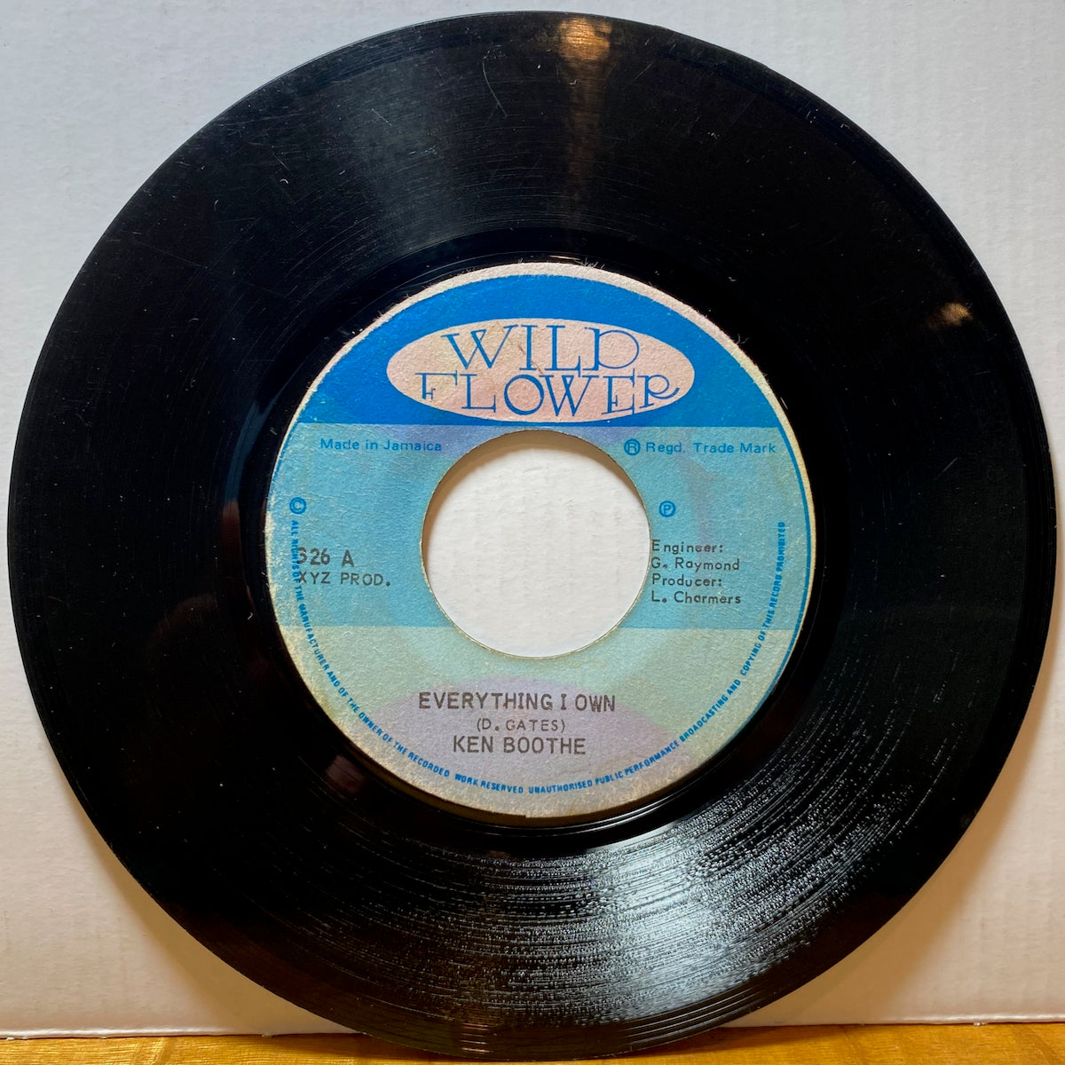 Ken Boothe / Everything I Own | VINYL7 RECORDS