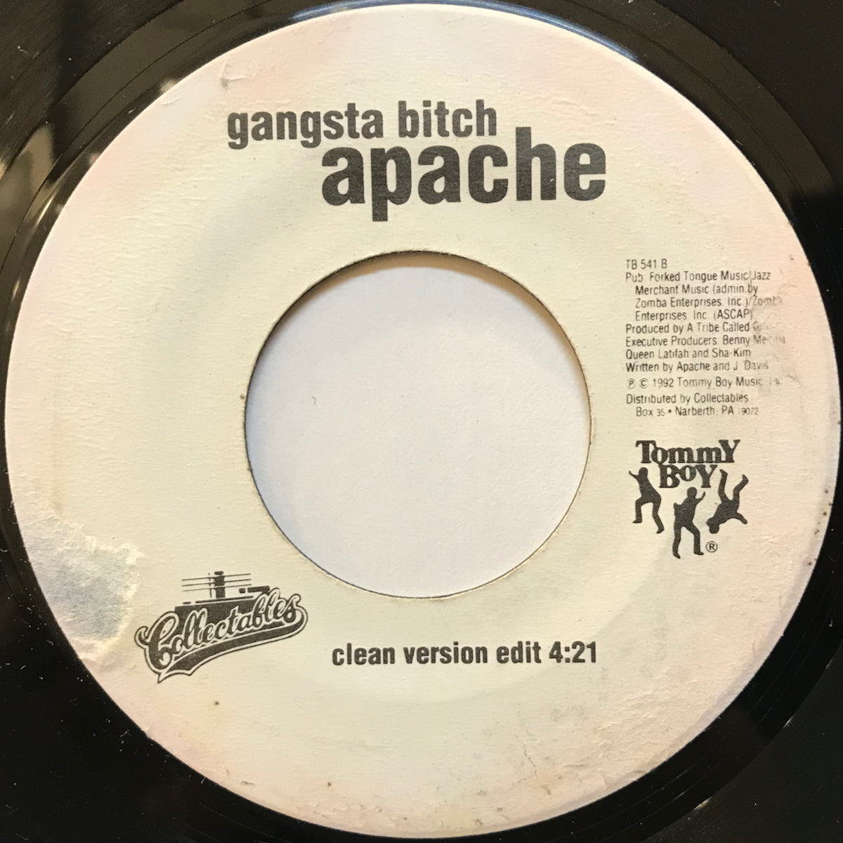 Apache / Gangsta Bitch | VINYL7 RECORDS