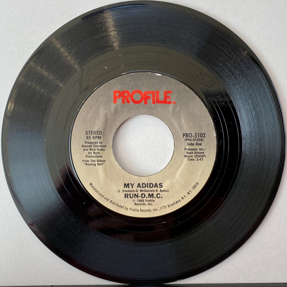 Run-D.M.C. / My Adidas / Peter Piper | VINYL7 RECORDS